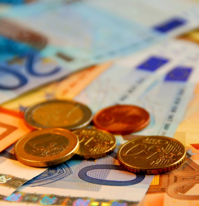 monety i banknoty euro